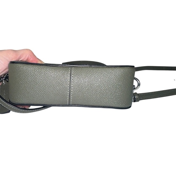 Coach Green Leather Crossbody Bag EUC